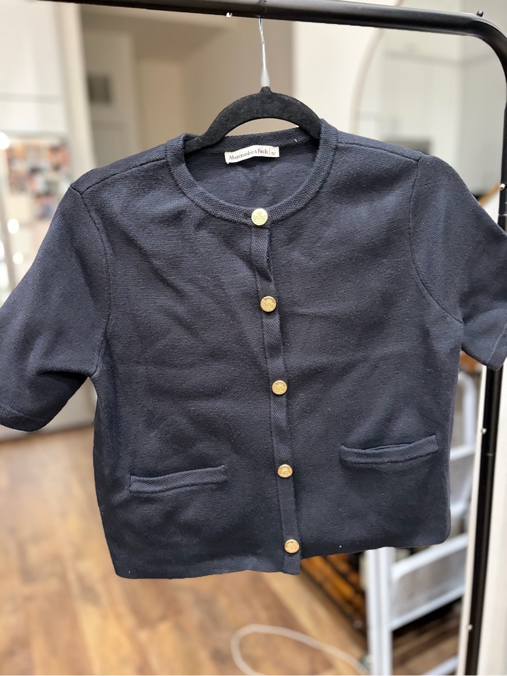 Abercrombie Button-Up Sweater